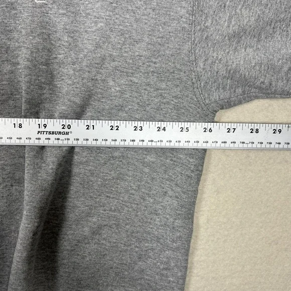 Vintage Nike Sweatshirt Mens XL Gray Team Nike Logo‎ Crewneck 90s Made USA - Picture 7 of 9